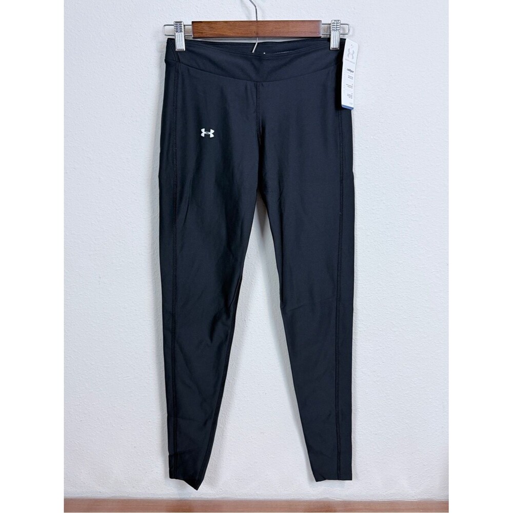 Under Armour Black Compression Leggings ColdGear S NWT